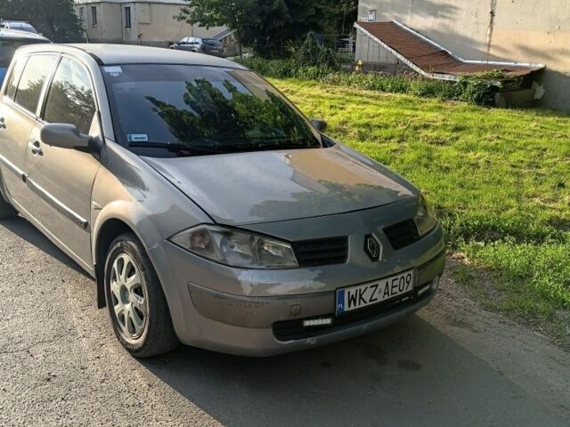 Сірий Рено Меган, об'ємом двигуна 1.9 л та пробігом 250 тис. км за 1800 $, фото 1 на Automoto.ua
