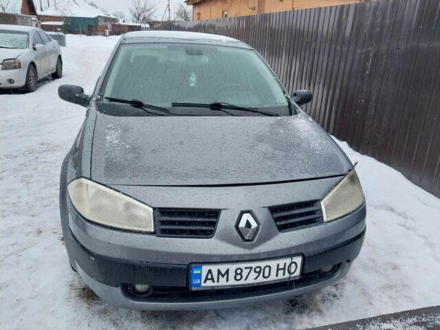 Серый Рено Меган, объемом двигателя 1.9 л и пробегом 350 тыс. км за 3000 $, фото 1 на Automoto.ua