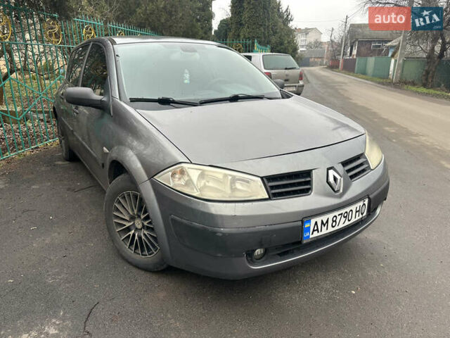 Серый Рено Меган, объемом двигателя 1.87 л и пробегом 325 тыс. км за 3250 $, фото 1 на Automoto.ua