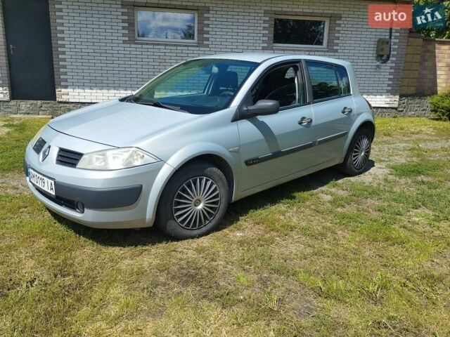 Сірий Рено Меган, об'ємом двигуна 1.4 л та пробігом 135 тис. км за 3285 $, фото 1 на Automoto.ua