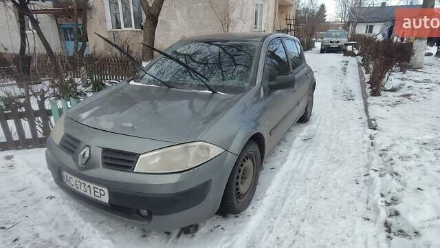 Серый Рено Меган, объемом двигателя 1.5 л и пробегом 267 тыс. км за 2750 $, фото 1 на Automoto.ua