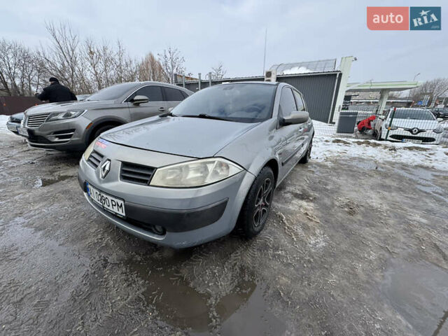 Сірий Рено Меган, об'ємом двигуна 1.6 л та пробігом 230 тис. км за 2850 $, фото 1 на Automoto.ua
