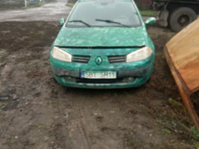 Серый Рено Меган, объемом двигателя 1.5 л и пробегом 300 тыс. км за 1500 $, фото 1 на Automoto.ua