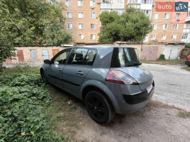 Сірий Рено Меган, об'ємом двигуна 1.6 л та пробігом 164 тис. км за 5800 $, фото 1 на Automoto.ua