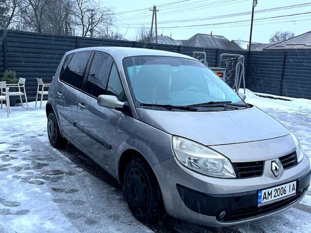 Серый Рено Меган, объемом двигателя 1.6 л и пробегом 244 тыс. км за 5100 $, фото 1 на Automoto.ua