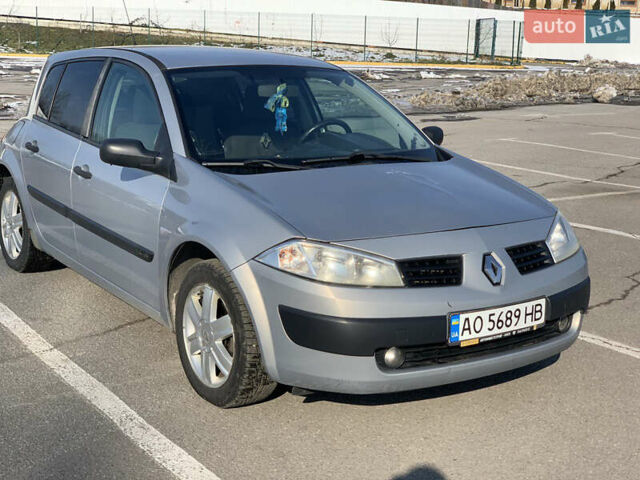 Сірий Рено Меган, об'ємом двигуна 1.4 л та пробігом 175 тис. км за 3000 $, фото 1 на Automoto.ua