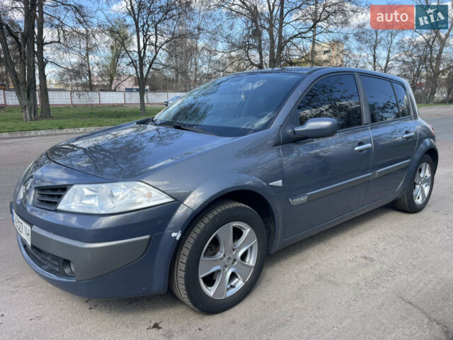 Сірий Рено Меган, об'ємом двигуна 1.6 л та пробігом 200 тис. км за 4000 $, фото 1 на Automoto.ua