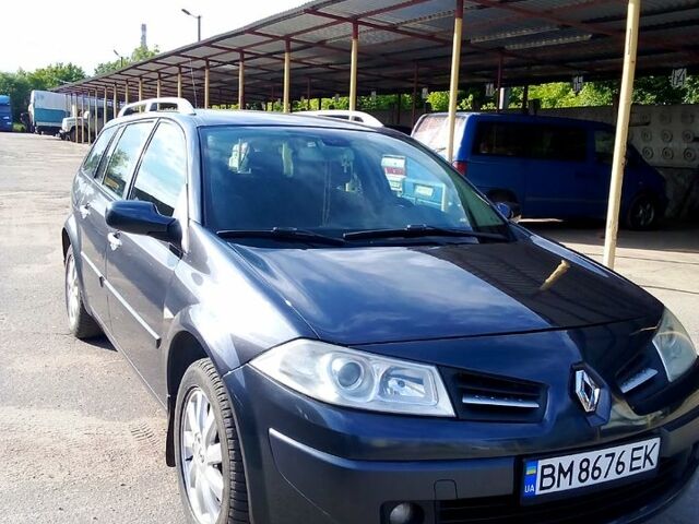 Серый Рено Меган, объемом двигателя 1.6 л и пробегом 230 тыс. км за 5700 $, фото 1 на Automoto.ua