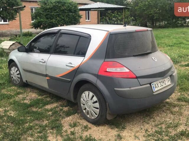 Сірий Рено Меган, об'ємом двигуна 1.6 л та пробігом 172 тис. км за 3500 $, фото 1 на Automoto.ua