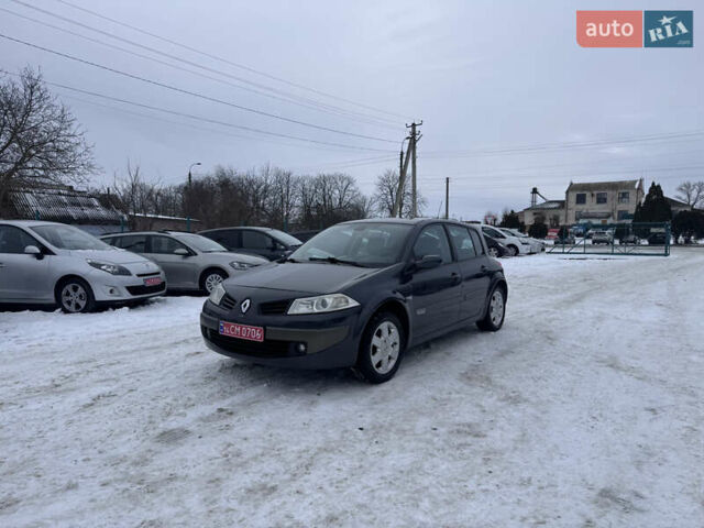 Сірий Рено Меган, об'ємом двигуна 1.6 л та пробігом 242 тис. км за 5750 $, фото 1 на Automoto.ua