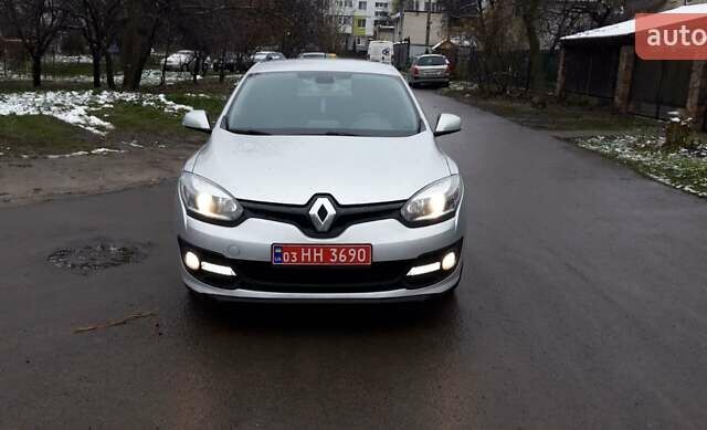 Серый Рено Меган, объемом двигателя 1.5 л и пробегом 217 тыс. км за 7555 $, фото 1 на Automoto.ua