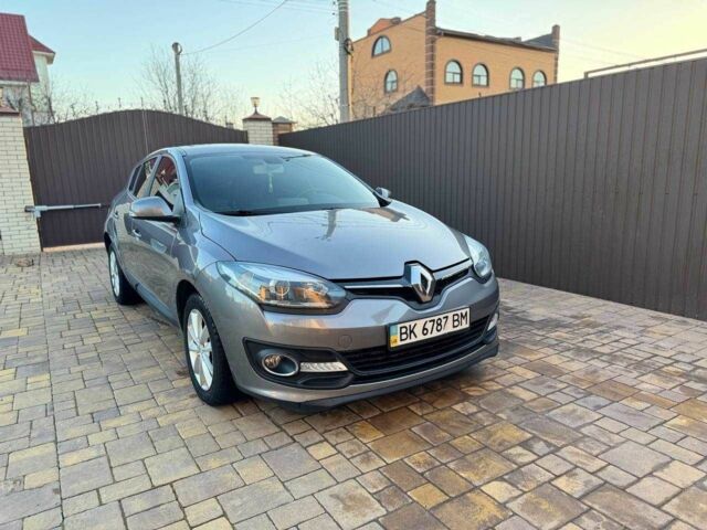 Серый Рено Меган, объемом двигателя 1.5 л и пробегом 94 тыс. км за 11000 $, фото 1 на Automoto.ua