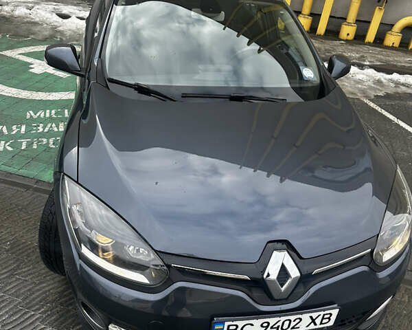 Серый Рено Меган, объемом двигателя 1.5 л и пробегом 170 тыс. км за 8350 $, фото 1 на Automoto.ua