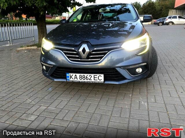 Серый Рено Меган, объемом двигателя 1.2 л и пробегом 136 тыс. км за 13300 $, фото 1 на Automoto.ua