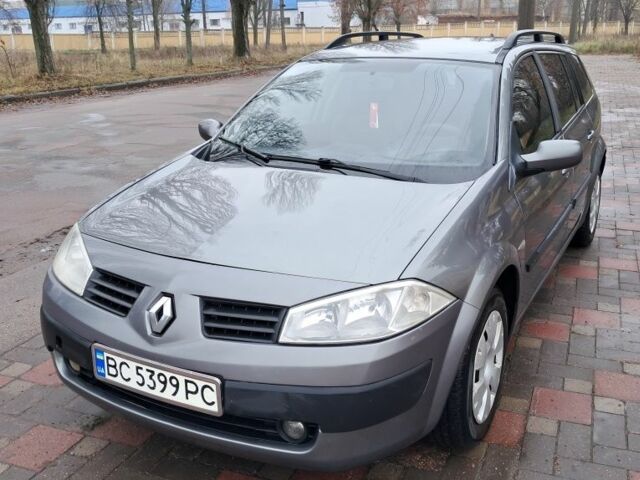 Сірий Рено Меган, об'ємом двигуна 1.5 л та пробігом 400 тис. км за 3999 $, фото 1 на Automoto.ua