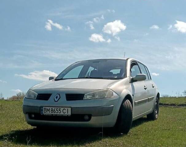 Серый Рено Меган, объемом двигателя 1.6 л и пробегом 205 тыс. км за 3700 $, фото 1 на Automoto.ua