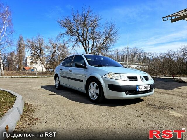 Сірий Рено Меган, об'ємом двигуна 1.6 л та пробігом 134 тис. км за 3900 $, фото 1 на Automoto.ua