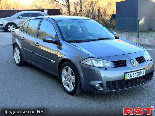 Сірий Рено Меган, об'ємом двигуна 1.4 л та пробігом 200 тис. км за 5500 $, фото 1 на Automoto.ua
