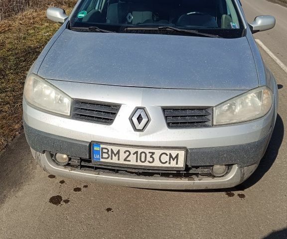 Серый Рено Меган, объемом двигателя 1.6 л и пробегом 200 тыс. км за 3700 $, фото 1 на Automoto.ua