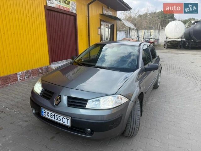 Сірий Рено Меган, об'ємом двигуна 1.6 л та пробігом 215 тис. км за 3700 $, фото 1 на Automoto.ua
