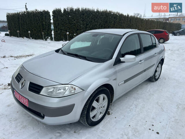 Серый Рено Меган, объемом двигателя 1.6 л и пробегом 148 тыс. км за 4999 $, фото 1 на Automoto.ua