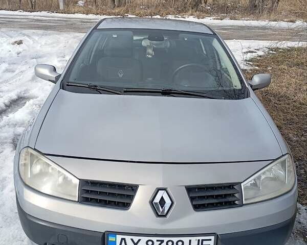 Сірий Рено Меган, об'ємом двигуна 1.6 л та пробігом 267 тис. км за 5200 $, фото 1 на Automoto.ua