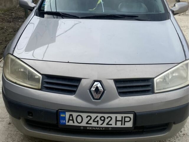 Серый Рено Меган, объемом двигателя 1.6 л и пробегом 286 тыс. км за 2200 $, фото 1 на Automoto.ua