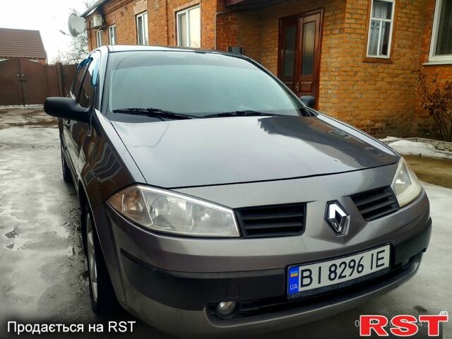 Серый Рено Меган, объемом двигателя 1.6 л и пробегом 250 тыс. км за 4100 $, фото 1 на Automoto.ua