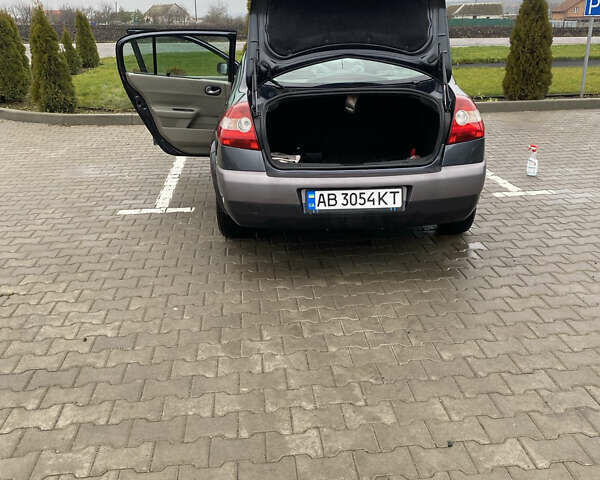 Серый Рено Меган, объемом двигателя 1.6 л и пробегом 240 тыс. км за 4500 $, фото 1 на Automoto.ua