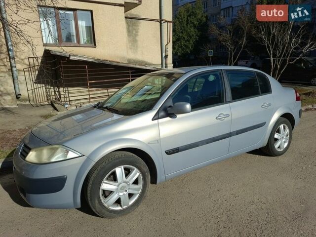 Сірий Рено Меган, об'ємом двигуна 1.6 л та пробігом 192 тис. км за 5100 $, фото 1 на Automoto.ua