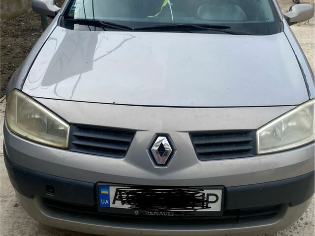 Серый Рено Меган, объемом двигателя 1.6 л и пробегом 283 тыс. км за 2200 $, фото 1 на Automoto.ua