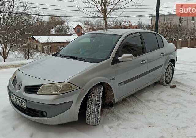 Сірий Рено Меган, об'ємом двигуна 1.6 л та пробігом 186 тис. км за 4500 $, фото 1 на Automoto.ua