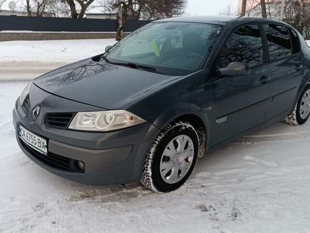 Сірий Рено Меган, об'ємом двигуна 1.6 л та пробігом 187 тис. км за 5200 $, фото 1 на Automoto.ua