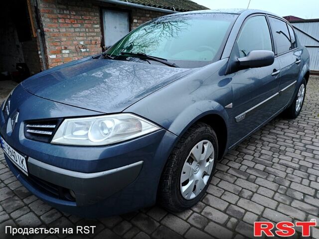 Серый Рено Меган, объемом двигателя 1.4 л и пробегом 200 тыс. км за 3600 $, фото 1 на Automoto.ua