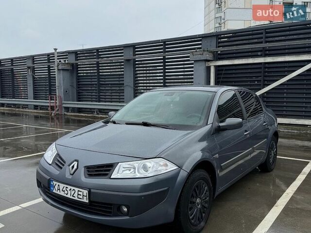 Сірий Рено Меган, об'ємом двигуна 1.6 л та пробігом 200 тис. км за 3450 $, фото 1 на Automoto.ua