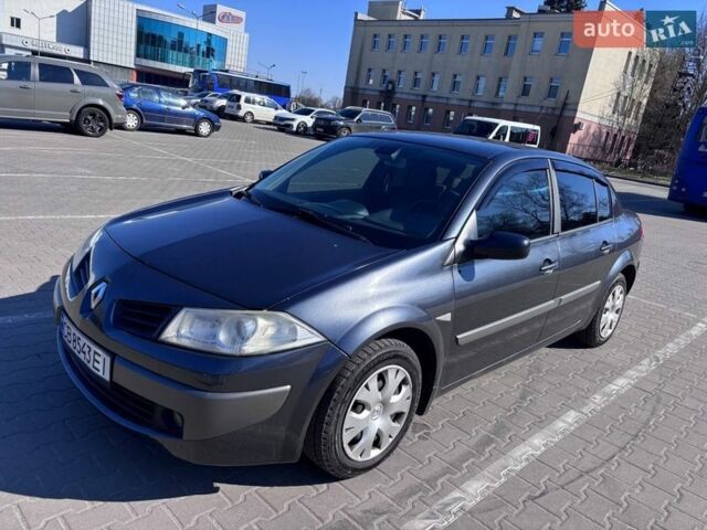 Сірий Рено Меган, об'ємом двигуна 1.6 л та пробігом 420 тис. км за 4500 $, фото 1 на Automoto.ua