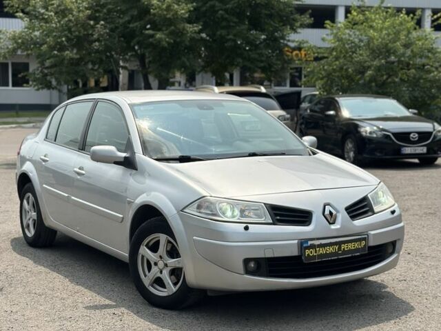 Серый Рено Меган, объемом двигателя 1.6 л и пробегом 228 тыс. км за 4900 $, фото 1 на Automoto.ua