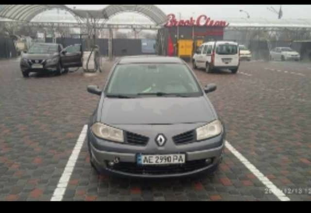 Серый Рено Меган, объемом двигателя 1.6 л и пробегом 337 тыс. км за 5000 $, фото 1 на Automoto.ua