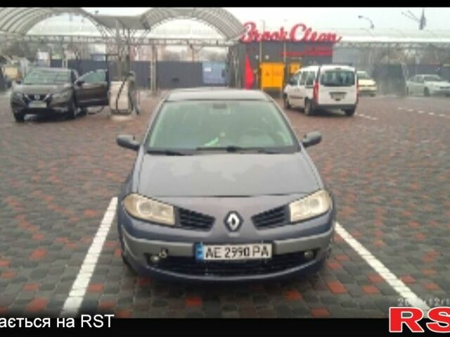 Сірий Рено Меган, об'ємом двигуна 1.6 л та пробігом 338 тис. км за 4500 $, фото 1 на Automoto.ua