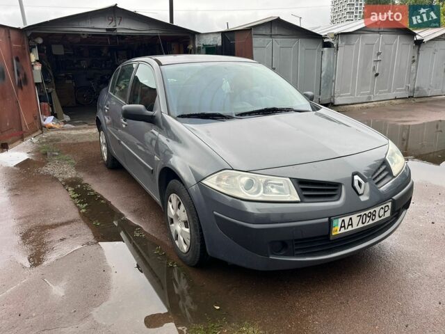 Сірий Рено Меган, об'ємом двигуна 1.4 л та пробігом 159 тис. км за 5500 $, фото 1 на Automoto.ua