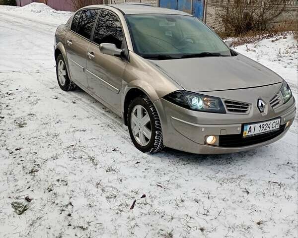 Сірий Рено Меган, об'ємом двигуна 1.6 л та пробігом 145 тис. км за 7200 $, фото 1 на Automoto.ua