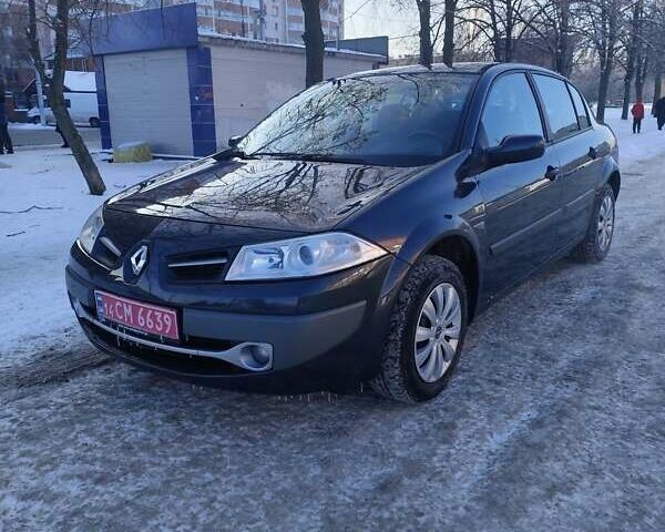 Серый Рено Меган, объемом двигателя 1.6 л и пробегом 158 тыс. км за 6000 $, фото 1 на Automoto.ua