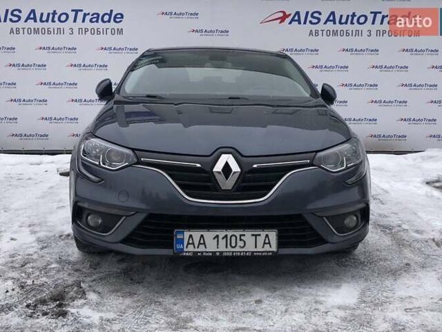Сірий Рено Меган, об'ємом двигуна 1.46 л та пробігом 196 тис. км за 11590 $, фото 1 на Automoto.ua