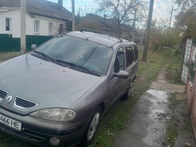 Сірий Рено Меган, об'ємом двигуна 1.9 л та пробігом 456 тис. км за 1600 $, фото 1 на Automoto.ua