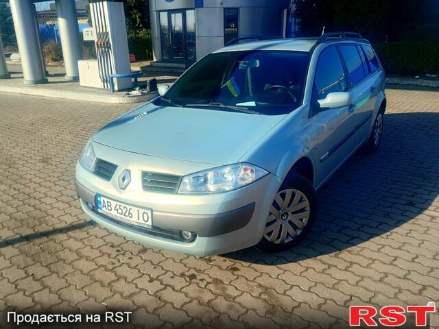 Серый Рено Меган, объемом двигателя 1.6 л и пробегом 350 тыс. км за 3700 $, фото 1 на Automoto.ua