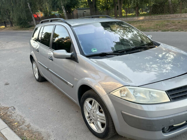 Серый Рено Меган, объемом двигателя 2 л и пробегом 191 тыс. км за 4300 $, фото 1 на Automoto.ua