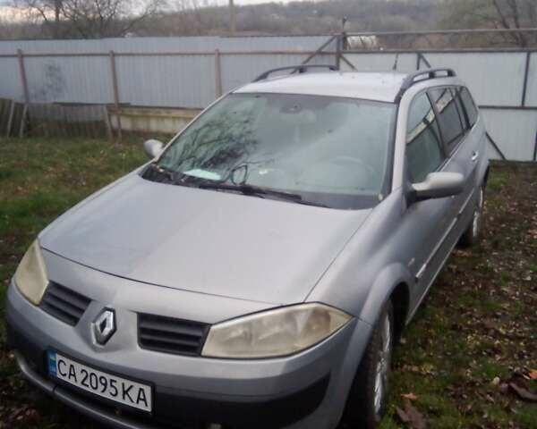 Серый Рено Меган, объемом двигателя 1.9 л и пробегом 336 тыс. км за 3600 $, фото 1 на Automoto.ua