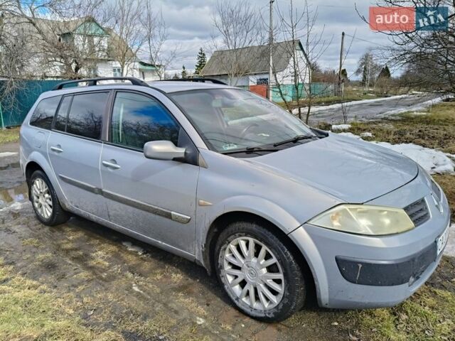 Сірий Рено Меган, об'ємом двигуна 1.87 л та пробігом 296 тис. км за 2996 $, фото 1 на Automoto.ua