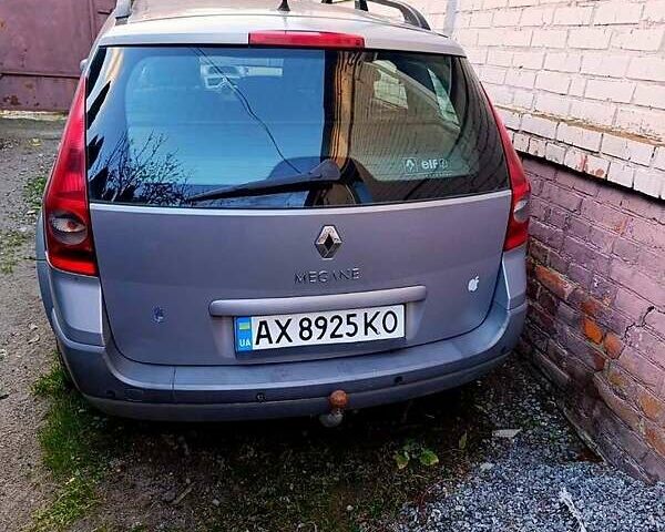 Сірий Рено Меган, об'ємом двигуна 1.6 л та пробігом 190 тис. км за 4000 $, фото 1 на Automoto.ua