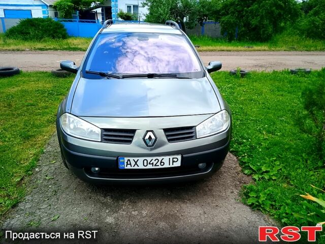 Серый Рено Меган, объемом двигателя 1.6 л и пробегом 282 тыс. км за 5000 $, фото 1 на Automoto.ua